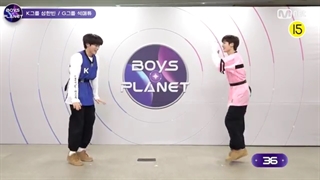 چالش پدومتر با دنس اهنگ سیگنال از "هانبین" و "متیو" در boys planet