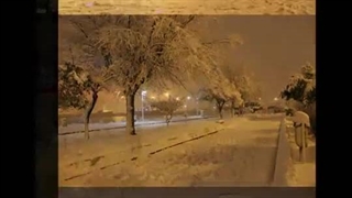 کلیپ برف + موسیقی فوق العاده