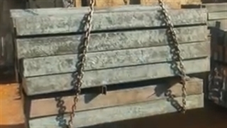 مواد خام برش شده برای تولید میلگرد ساده