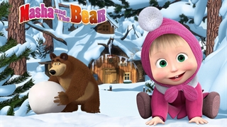 کارتون ماشا و میشا Masha and the Bear 2023 - قسمت کامل برو بیرون برف بازی کن!