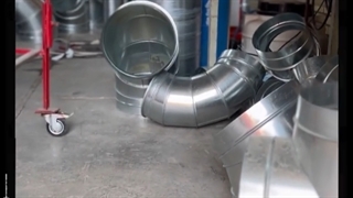 تولید کننده انواع کانال های اسپیرال و گرد و چهار گوش شرکت کولاک فن درشیراز