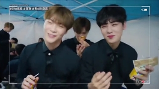 اونوو ومونبین اعضای استرو ........../////..... مون بین عزیزم باورم نمیشه که دیگه صورت خندونتو نمیبینم ////