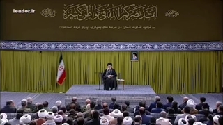 شدت تواضع رهبری ، در برابر عظمت ملت ایران