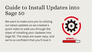 What's New, What's Changed into Sage 50-Update Now