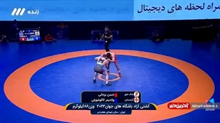 توفان «حسن یزدانی» ؛ برد در ۵۰ ثانیه