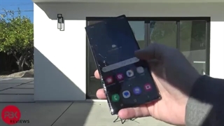 تست مقاومت و سقوط از ارتقاع گلکسی اس 23 اولترا