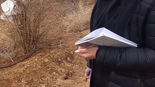 بازدید گیاهپزشک از باغ مهیار اصفهان