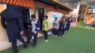 ویدیو از هنر نمایی معلم قائمشهری