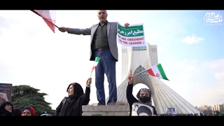 جشن 44 سالگی انقلاب با حضور حاج قاسم عزیز رضوان الله تعالی علیه