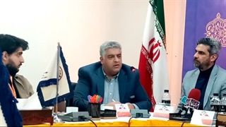 سخنرانی دکتر امید شکری مدیر اداره توسعه و بازاریابی در نشست خبری مدیران موسسه آموزشی زبان « سفیر گفتمان »