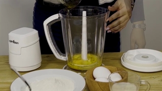 طرز تهیه کیک سه گوش با صفحه فینگرفود ساندویچ ساز