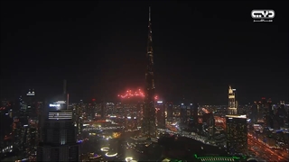 نورافشانی جشن سال نو دبی | ظروف یکبار مصرف آرمانی