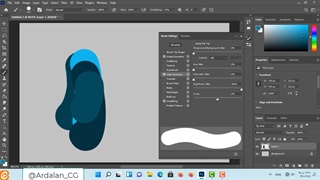 آموزش رایگان فتوشاپ قسمت 12 ادامه براش های Photoshop