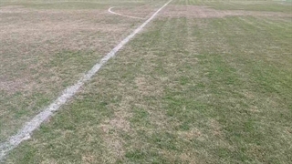 وضعیت عجیب زمین ورزشگاه غدیر اهواز