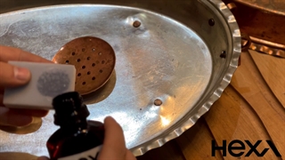 تمیز کردن ظروف مسی سیاه شده