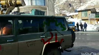 بازدید شهردار از برف روبی