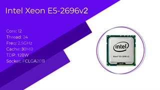 پردازنده Intel Xeon E5-2696v2