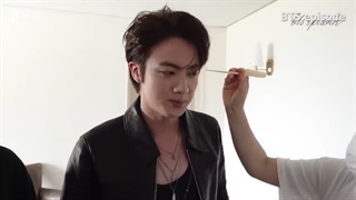 بی تی اس اپیزودjin The Astronaut’ Jacket Shoot Sketch بازیرنویس فارسی