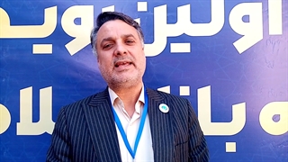 گفتگو با دکتر مسعود حبیبی رئیس جهاد دانشگاهی علوم پزشکی تهران در آیین افتتاح رویداد ایده ‌بازار سلامت