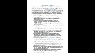 Best PreSchool in Bangalore