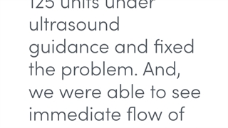 درس ۱ .روش تعیین میزان دقیق هیالاز برای تزریق با کمک سونو گرافی