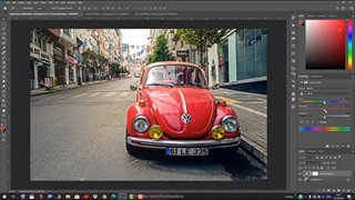 پروژه فتوشاپ: تغییر رنگ خودرو در فتوشاپ