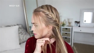 مدل موی جذاب بدون کمک♧