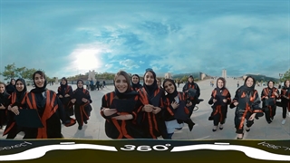 کلیپ جشن فارغ التحصیلی | ویدئوی 360 درجه