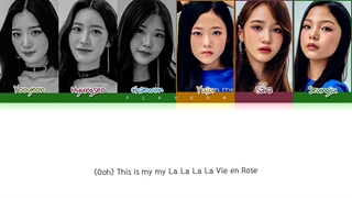 لیریک اجرای آهنگ LA VIE EN ROSE توسط دخترای MY TEENAGE GIRL