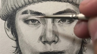 بهترین نقاشی از کیم تهیونگ که مو نمیزنه باهاش!