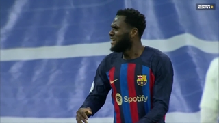 وقتی آنسو فاتی مانع گل خوردن رئال مادرید شد!