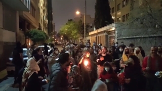 ویدئوی پربازدید از حواشی چهارشنبهسوری در تهران