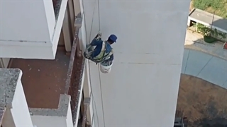 کار در ارتفاع ترسناک