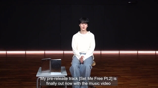 ویدیو مسیج جیمین در رابطه با انتشار سینگل Set Me Free pt.2