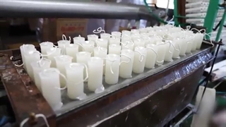 مراحل تولید انبوه شمع