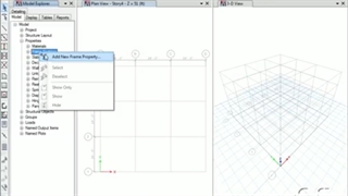 ETABS - 02 Introductory Tutorial Steel: Watch & Learn
