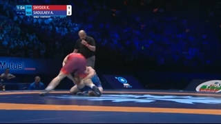 GOLD FS - 97 kg: K. SNYDER (USA) df. A. SADULAEV (RUS) by VPO1, 6-5