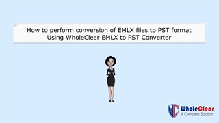 WholeClear EMLX to PST Converter Software