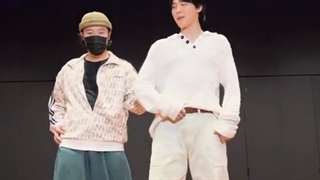 تیک تاک جیمین و لی هیون با اهنگ like crazy