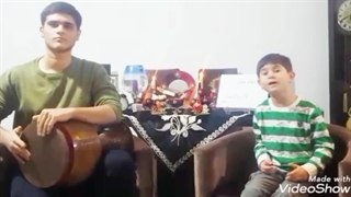 امیرسام شفیعی اجرای کرونا با نوازندگی امیرپارسا شفیعی