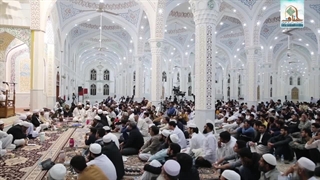 جلوه‌هایی از مراسم اعتکاف نفلی رمضان 1402 (روز اول) مصلای خواف