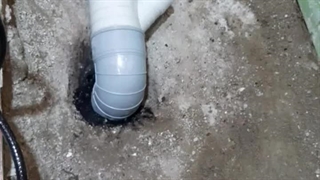 لوله کشی فاضلاب توالت فرنگی