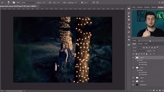 ایجاد بوکه های نورانی با فتوشاپ
