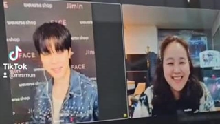 جیمین با آرمیا ویدیو کال کرددددد