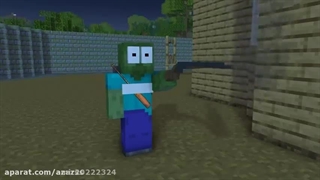 کارتون ماینکرافت مدرسه هیولاها گرنی ٣