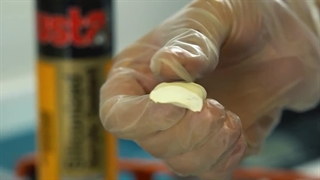 تست میزان خشک شدن درزگیر اکریلیک اوستافیکس