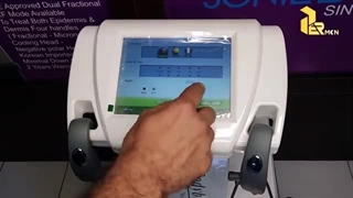 منو دستگاه بادی آنالیزور | تجهیز کلینیک زیبایی تجهیز نوین پرمون مد