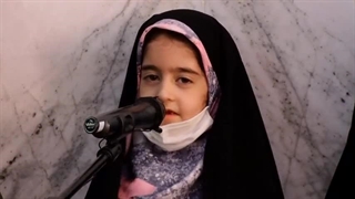 حضور خانواده نابغه و مفسر قرآن عطیه عزیزی محضر نماینده رهبری و امام جمعه خراسان جنوبی