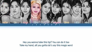 لیریک آهنگ ASOBO از گروه ژاپنی NiziU (ورژن انگلیسی)