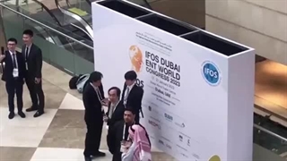 سخنرانی دکتر غلامرضا بیاضیان در کنگره بین المللی پریودنتیکس